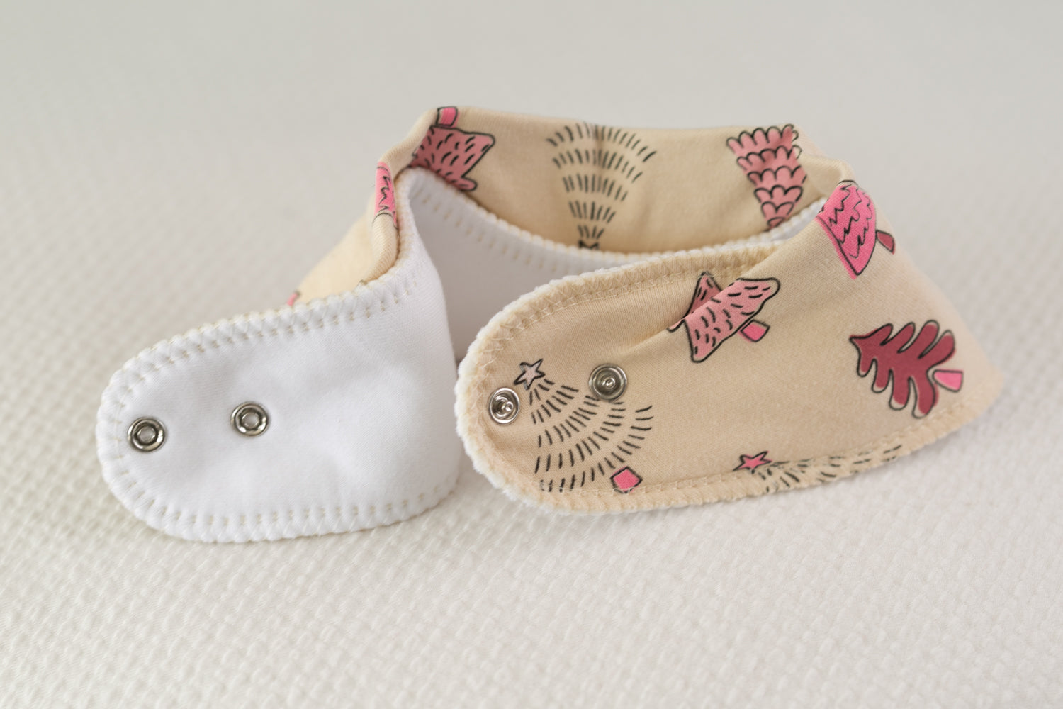 Candyfloss trees organic cotton DribbleBoo bandana bib