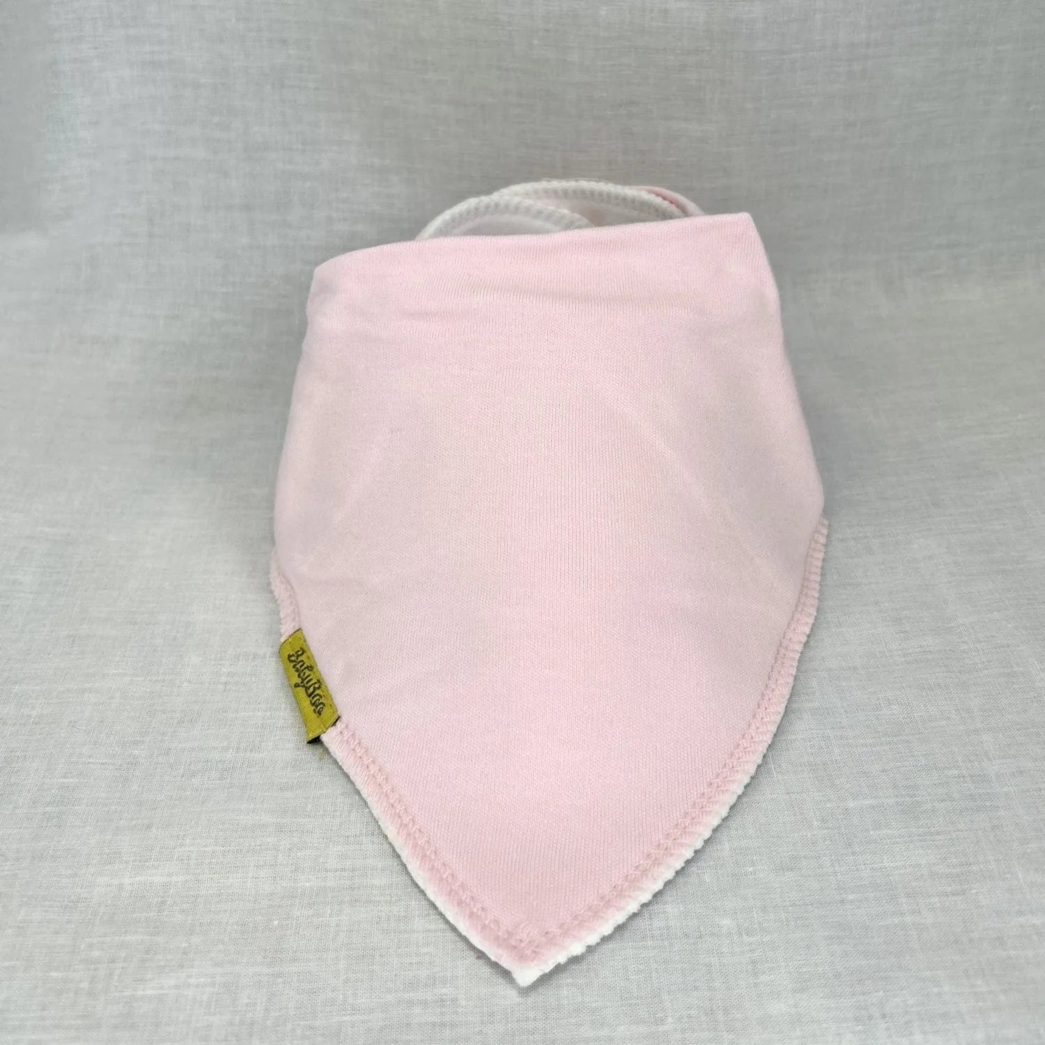 Her first birthday teddy bear organic cotton Dribbleboo bandana bib