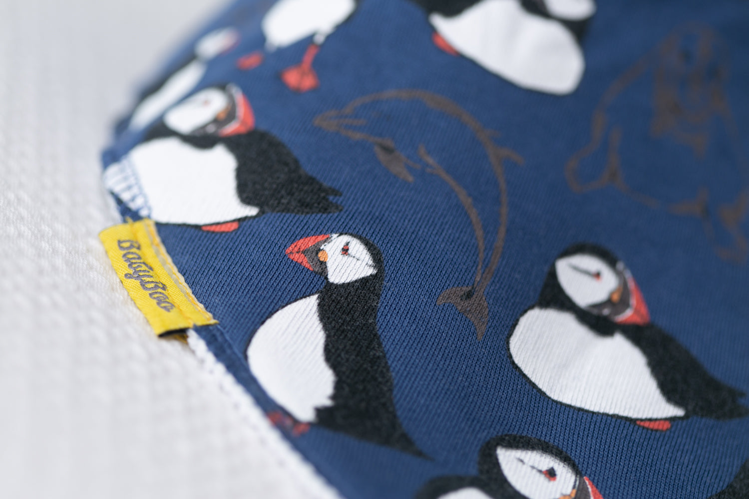 Fauna Kids Skellig organic cotton DribbleBoo bandana bib