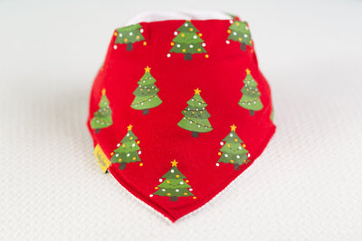 Happy trees organic cotton DribbleBoo bandana bib