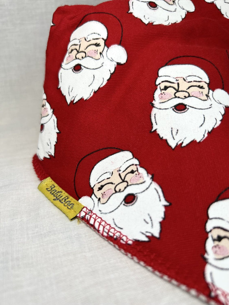 Claus organic cotton DribbleBoo bandana bib
