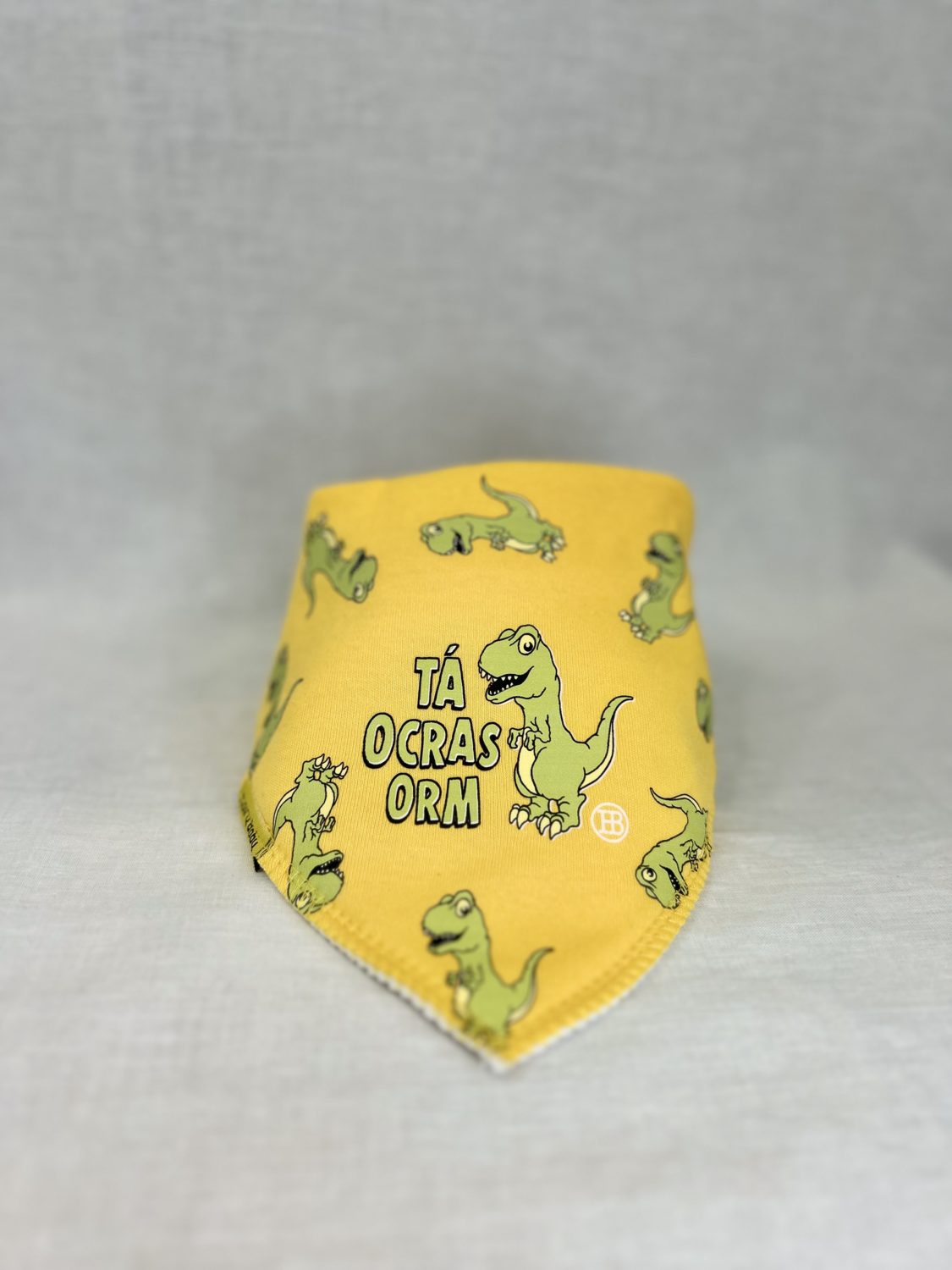 Tá Ocras Orm organic cotton DribbleBoo bandana bib