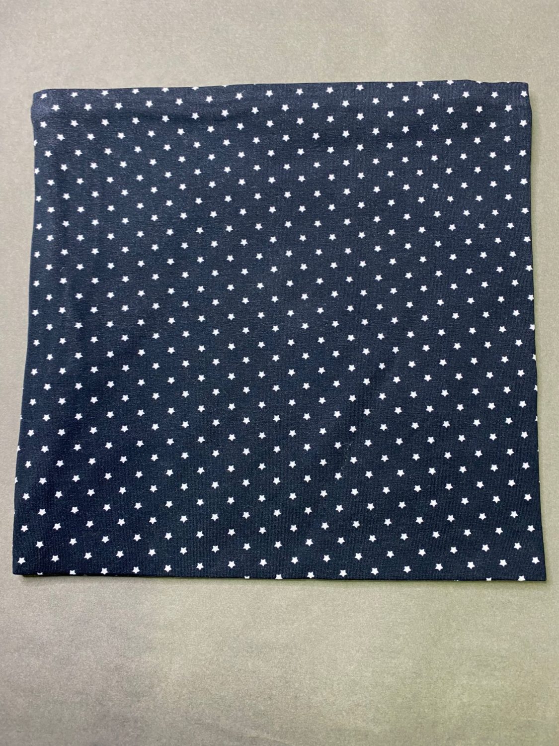 Tiny black stars organic cotton BooLoop Scarf