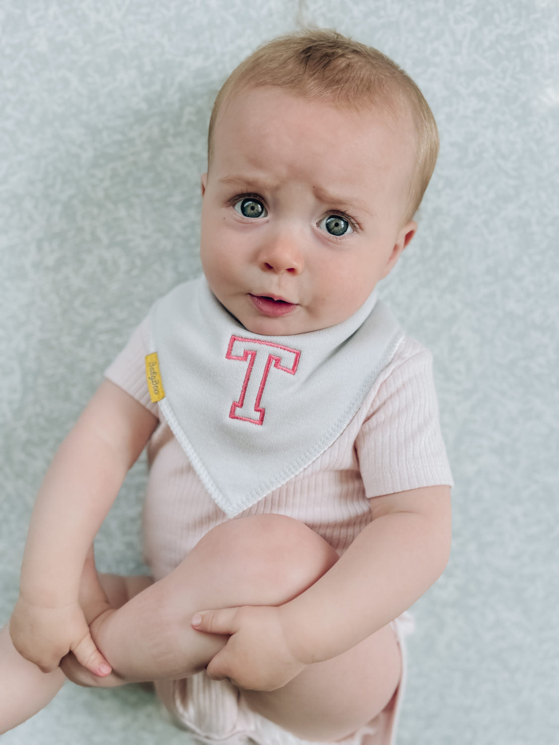 Letterman Organic Cotton DribbleBoo Bandana Bib
