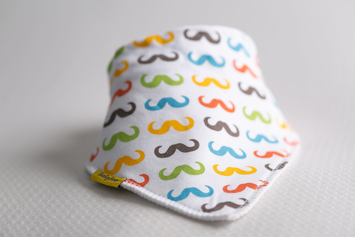 The Mo organic cotton DribbleBoo bandana bib