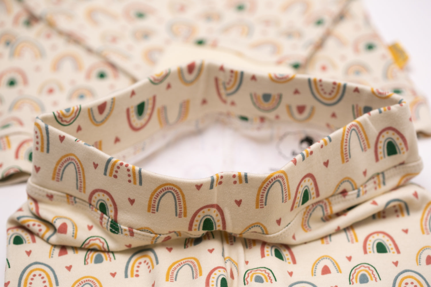 Boho Rainbows organic cotton loungewear set