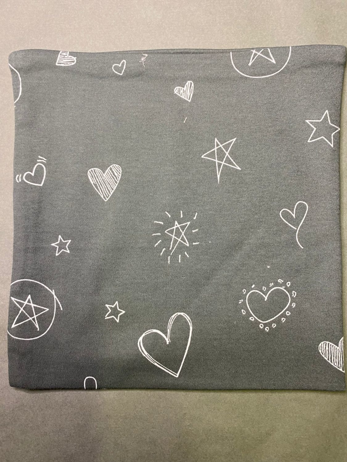 Doodling organic cotton BooLoop Scarf