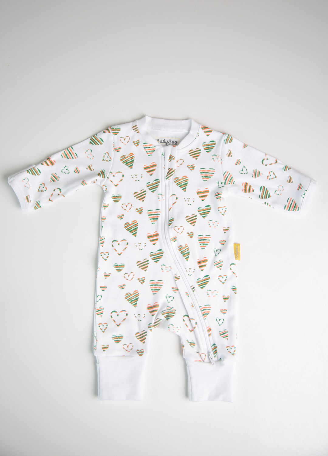 Grá d'Éirinn organic cotton ZippyBoo suit