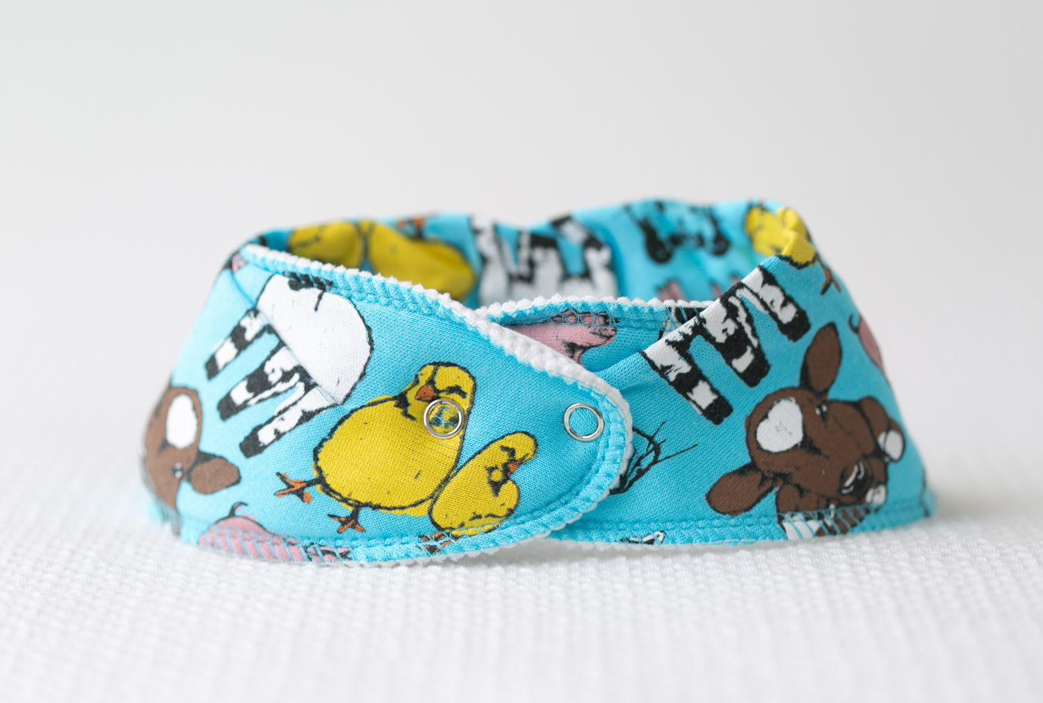 Fauna Farmyard organic cotton DribbleBoo bandana bib