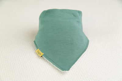 Just Teal organic cotton DribbleBoo bandana bib