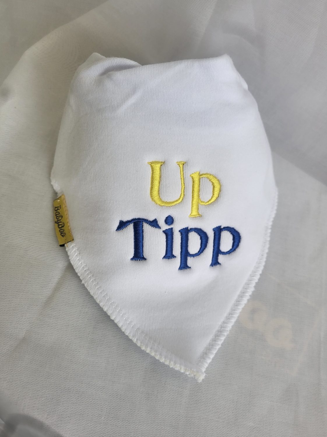 Up Tipp Supporter Organic Cotton DribbleBoo bandana bib
