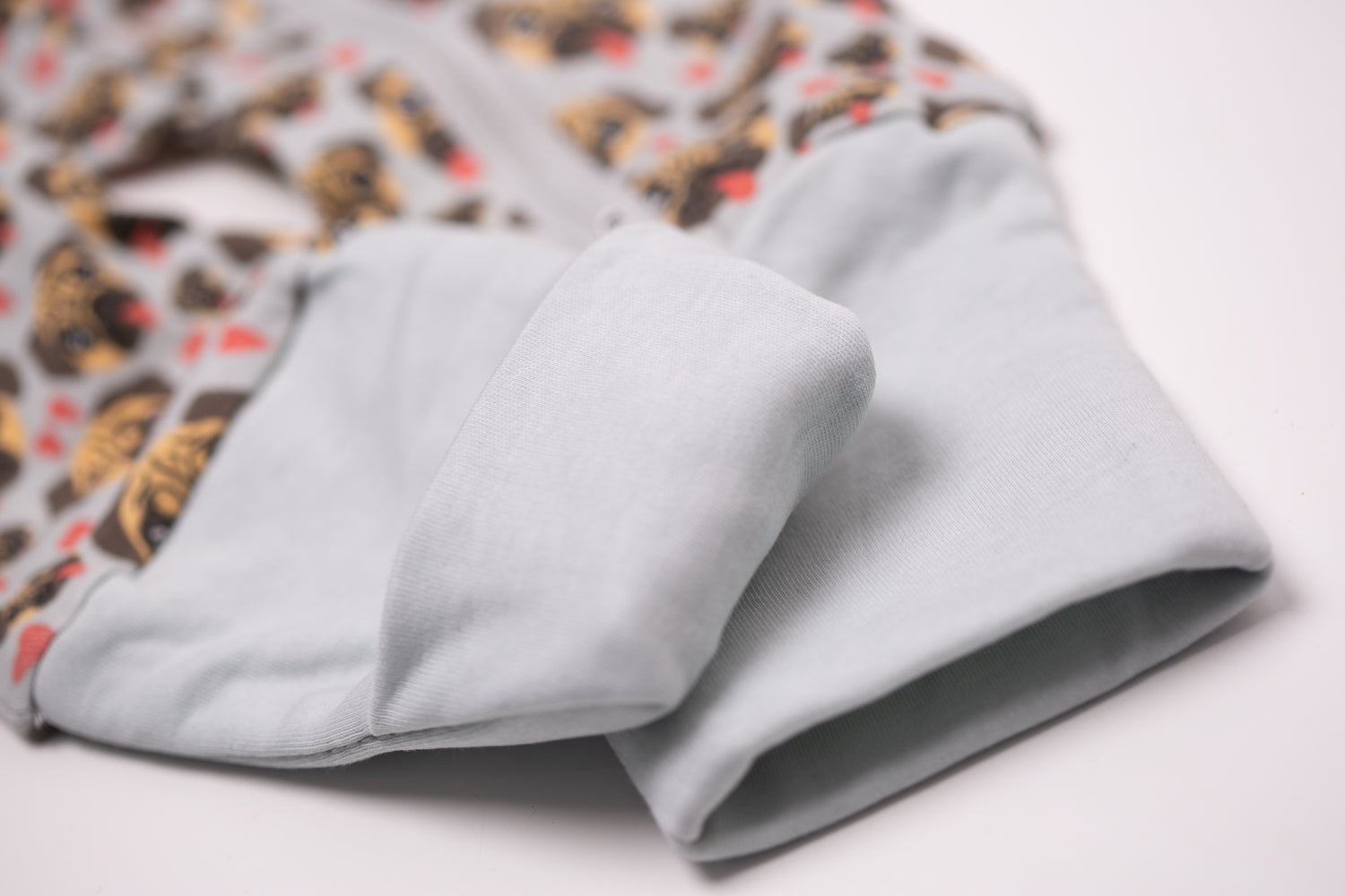 Puppy Love organic cotton ZippyBoo suit