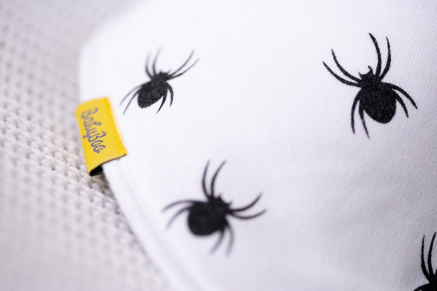 Incy wincy spiders organic cotton DribbleBoo bandana bib