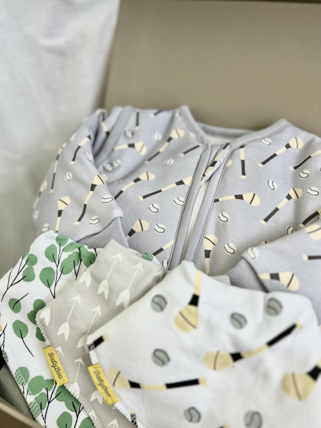 GAA Gift Box with SnuggleBoo and bibs