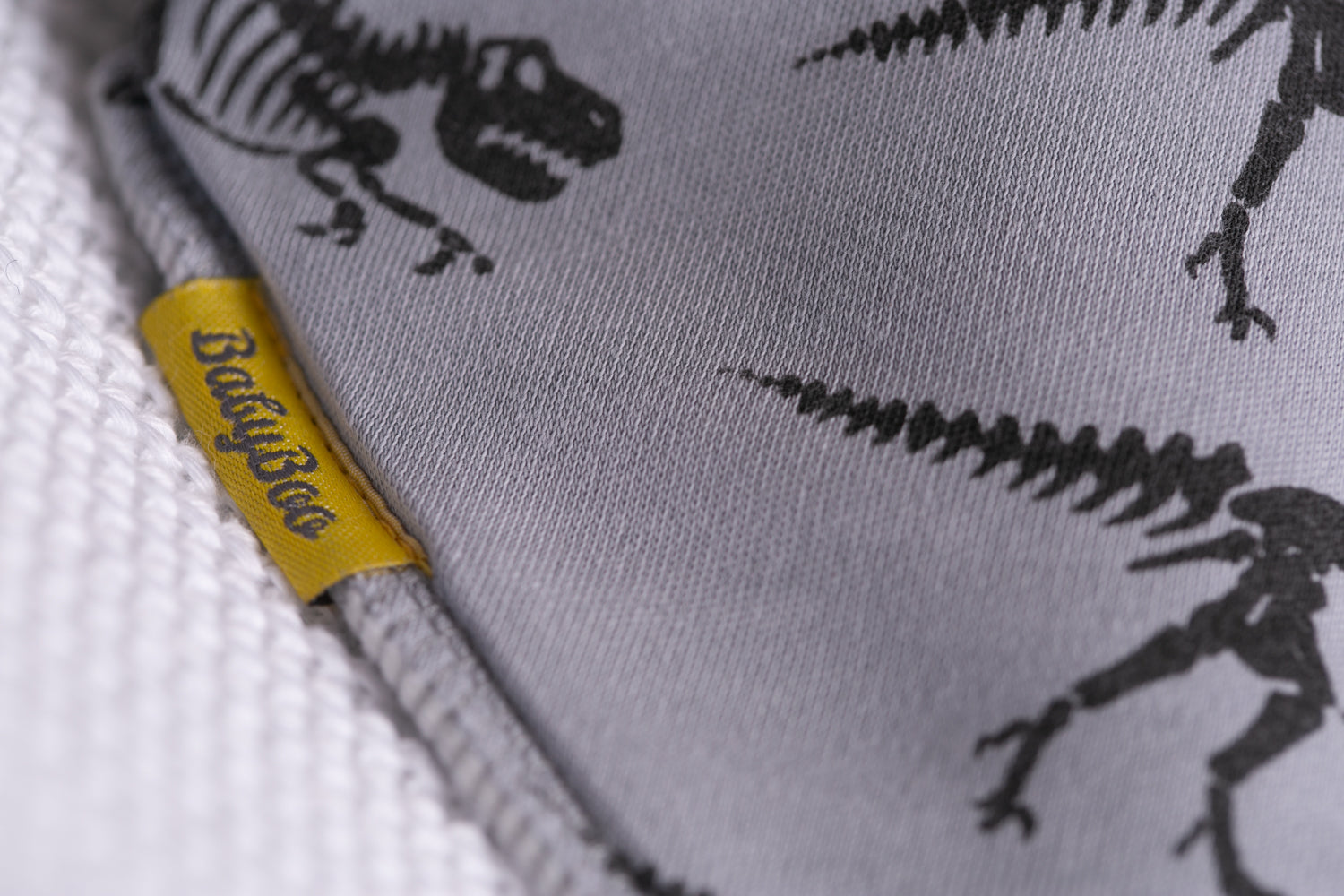 Tiny the T-Rex organic cotton DribbleBoo bandana bib