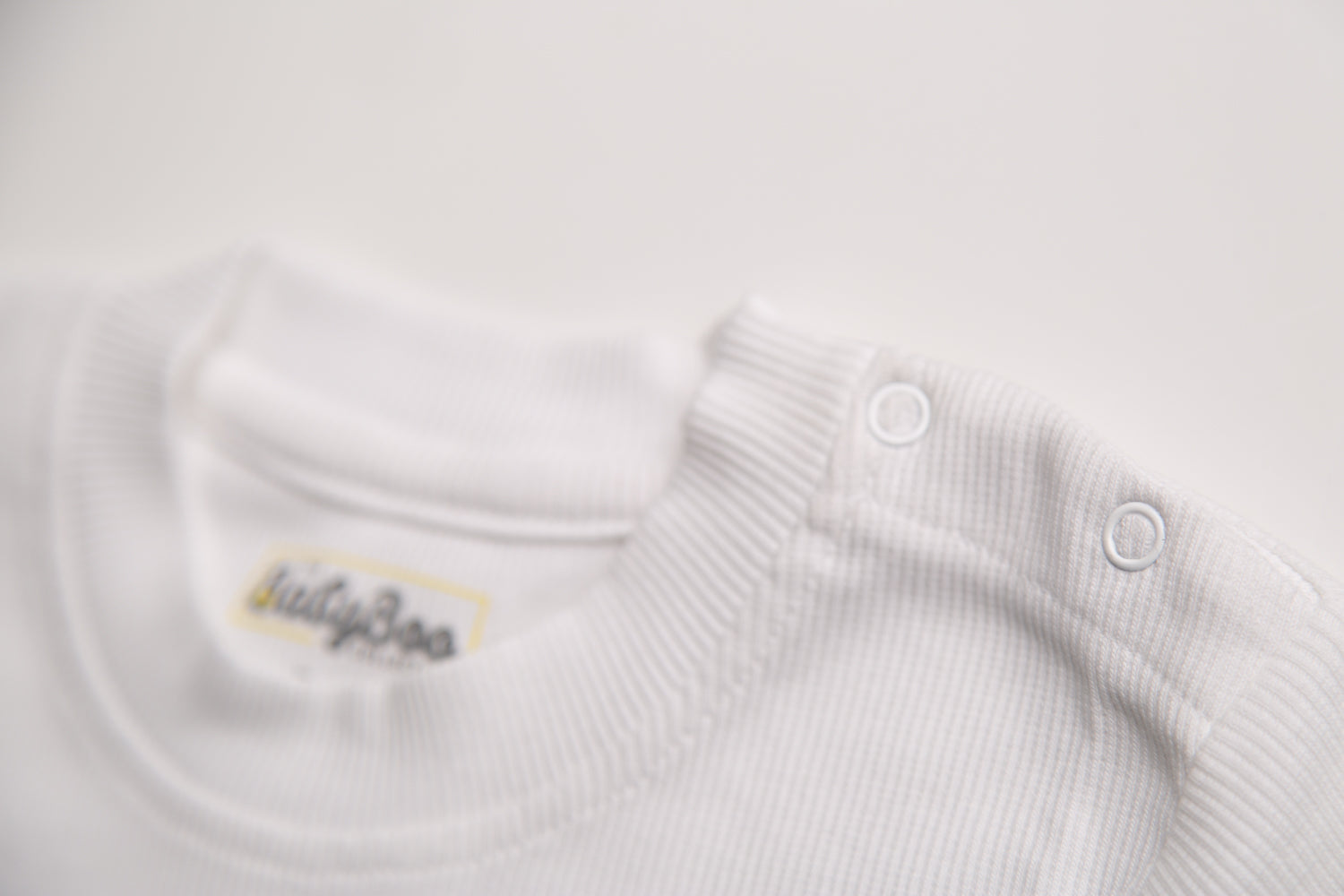 White ribbed organic cotton loungewear set