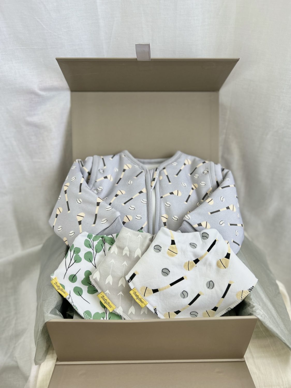 GAA Gift Box with SnuggleBoo and bibs