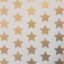 Gold stars gift wrap
