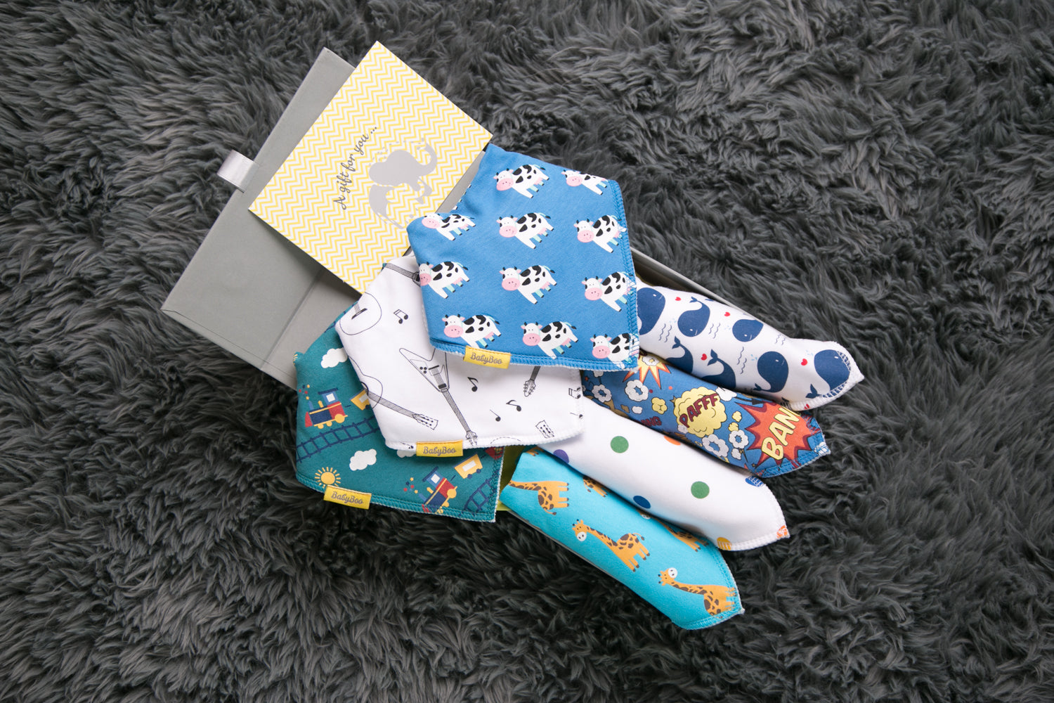 A week of bibs - for little boys