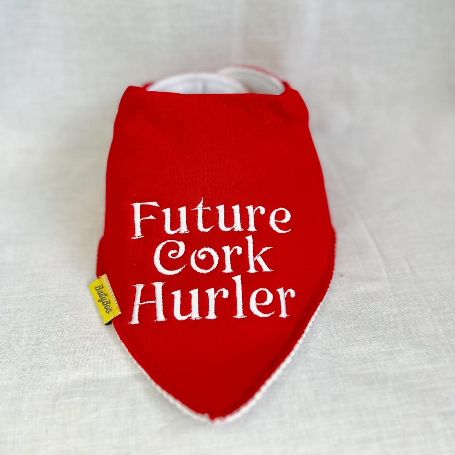 Future Cork Hurler Organic Cotton DribbleBoo bandana bib