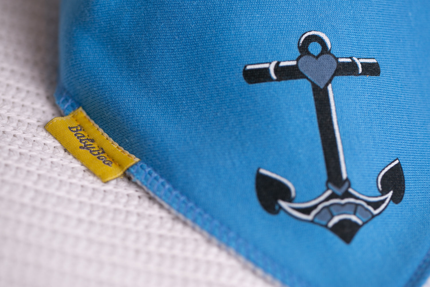 Our anchor organic cotton BiggerBoo bandana bib (Age 3+)