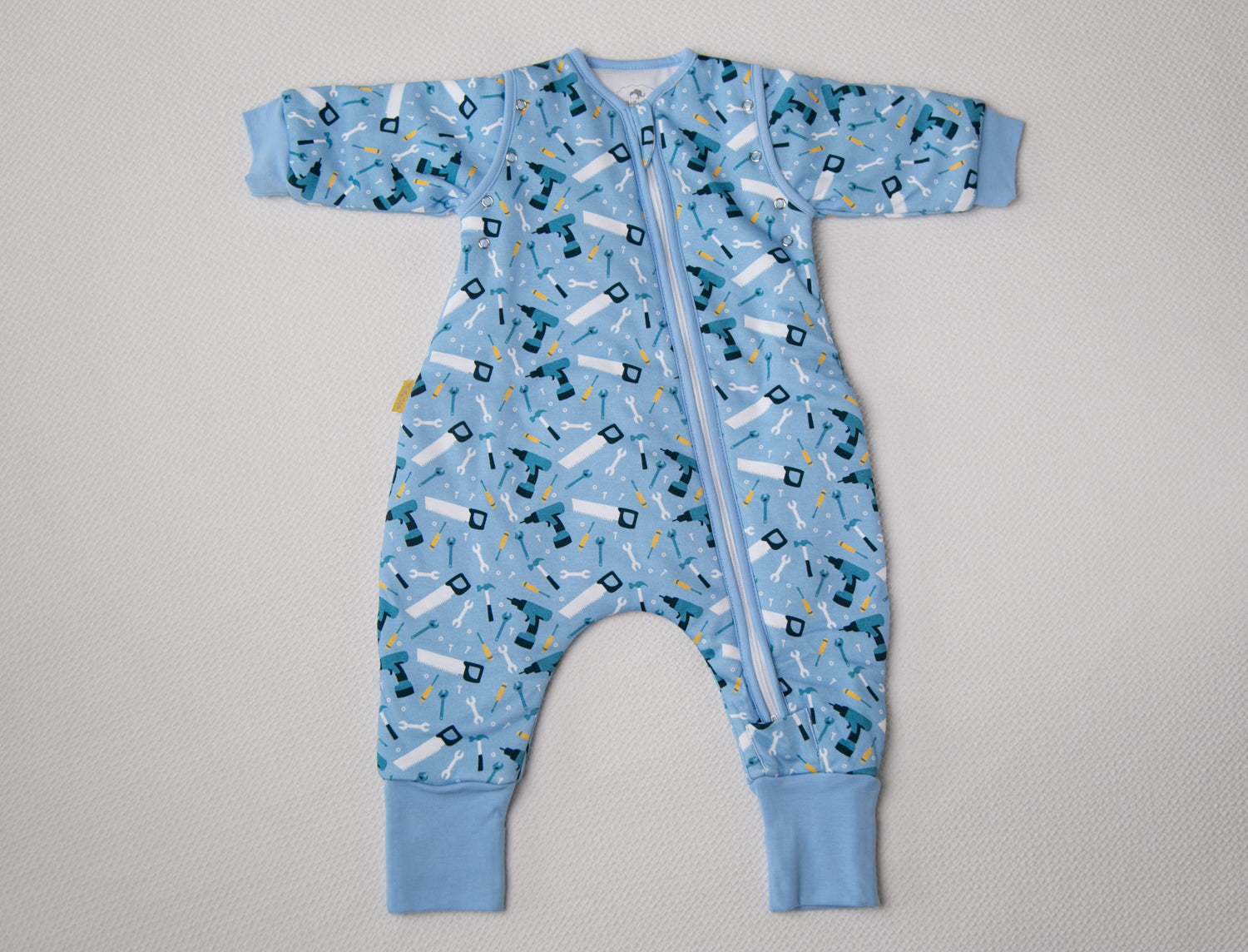 BuilderBoo organic cotton SnuggleBoo sleepsuit (1 tog)