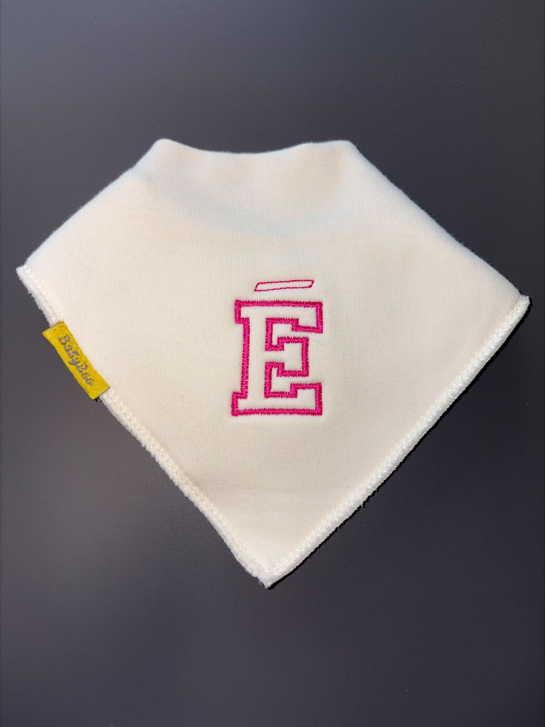 Letterman Organic Cotton DribbleBoo Bandana Bib