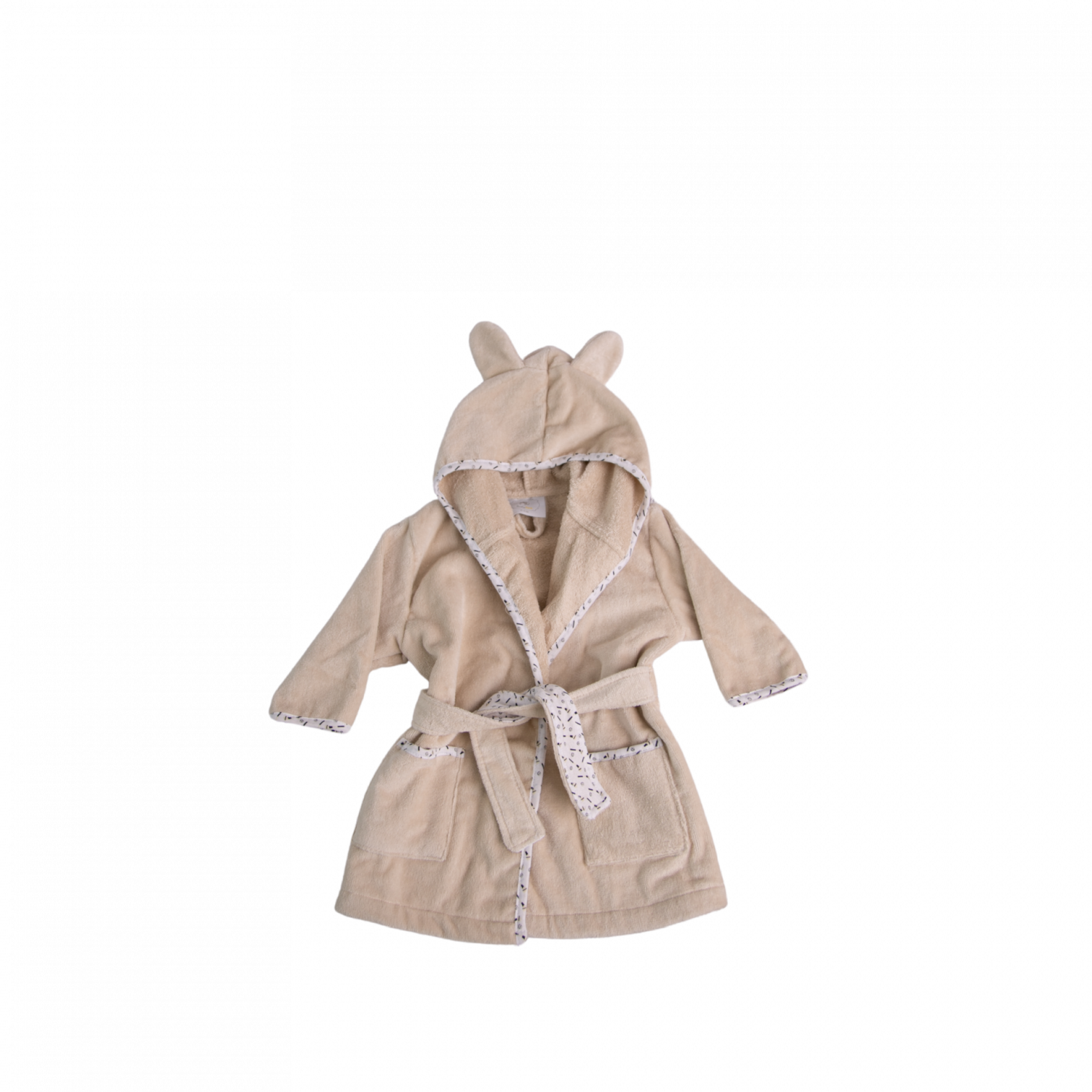 Oatmeal GAA fan organic cotton CozyBoo robe