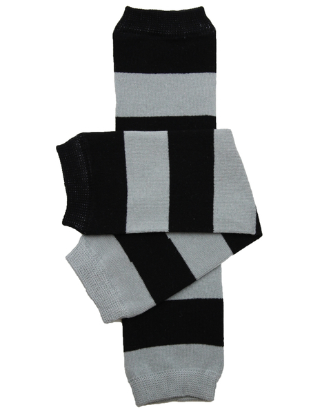 black and grey wide stripes