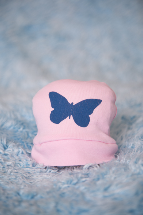 butterfly newborn beanie hat