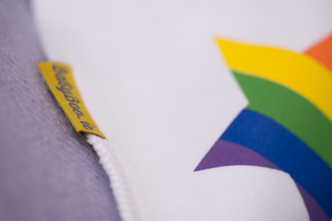Rainbow pride equality LGBT bandana bib