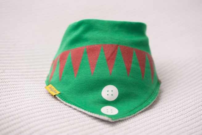 Elf organic cotton DribbleBoo bandana bib