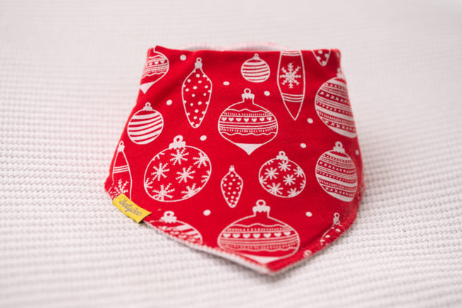 Baubles organic cotton DribbleBoo bandana bib