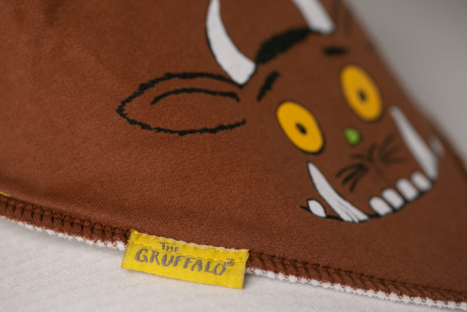 The Gruffalo Organic cotton DribbleBoo bandana bib - Image 3