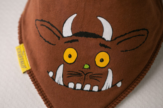 The Gruffalo Organic cotton DribbleBoo bandana bib - Image 2