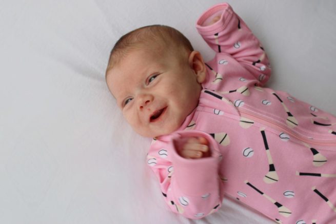 Pink GAA organic cotton ZippyBoo suit - Image 3