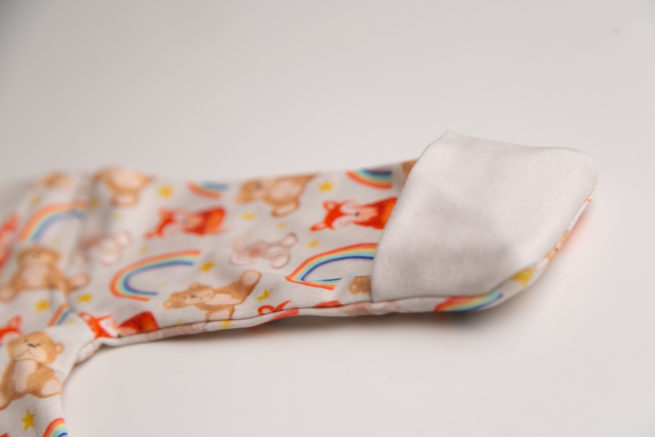Woodland friends organic cotton ZippyBoo suit - Image 4