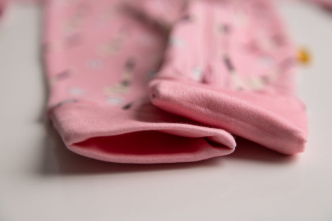 Pink GAA organic cotton ZippyBoo suit - Image 10