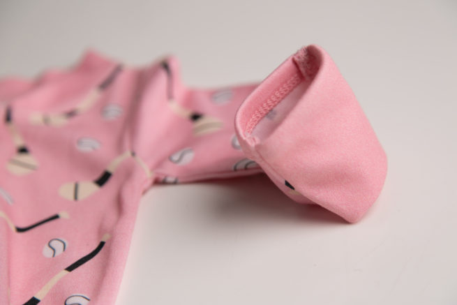 Pink GAA organic cotton ZippyBoo suit - Image 11