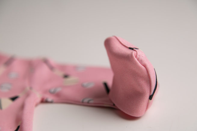Pink GAA organic cotton ZippyBoo suit - Image 12