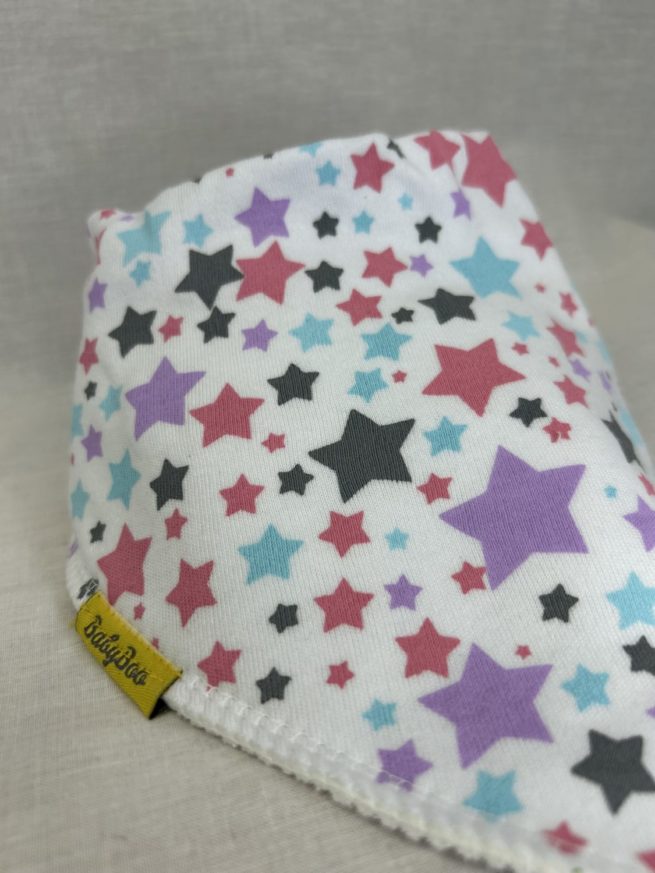 Superstars organic cotton DribbleBoo bandana bib - Image 2