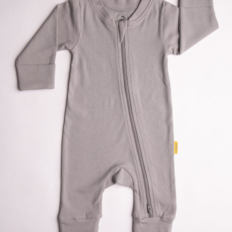 Grey Ribbed