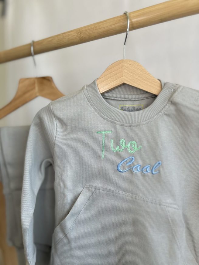 Two Cool Birthday Organic Cotton Loungewear Set - Image 2