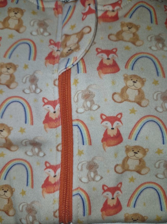 NEW Woodland friends organic cotton ZippyBoo suit - Image 2