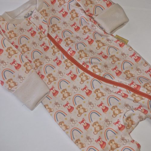 NEW Woodland friends organic cotton ZippyBoo suit