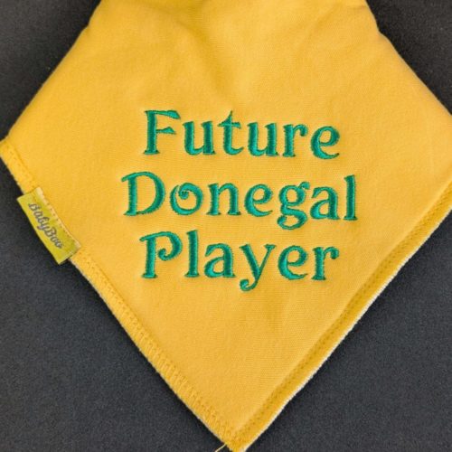 Future Donegal Player Organic Cotton DribbleBoo bandana bib