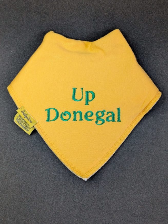 Up Donegal Supporter Organic Cotton DribbleBoo bandana bib