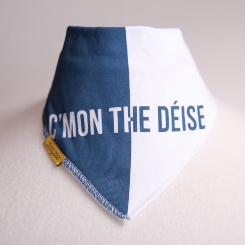 Waterford GAA organic cotton DribbleBoo bandana bib