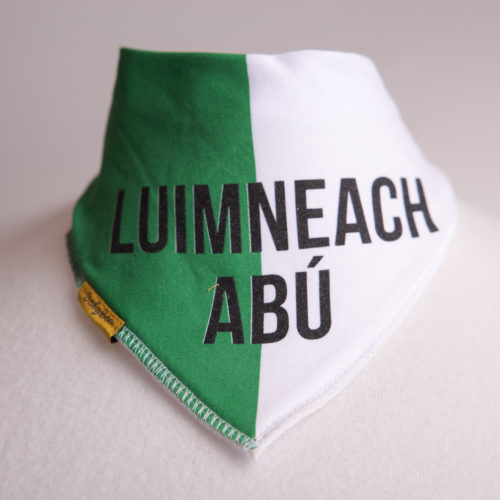 Limerick GAA organic cotton DribbleBoo bandana bib