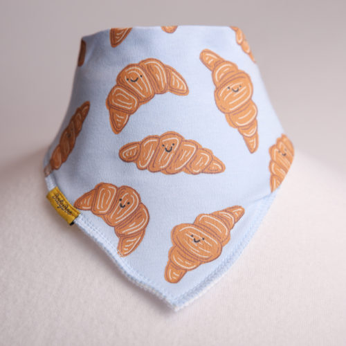 Le Petit Croissant organic cotton DribbleBoo bandana bib